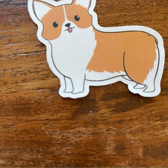 Curious Corgi Sticker - Picture 4 of 6